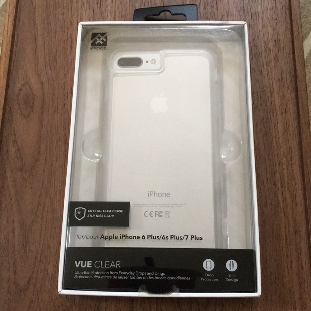 IFROGZ clear case for Apple iPhone 6+/6s+/7+